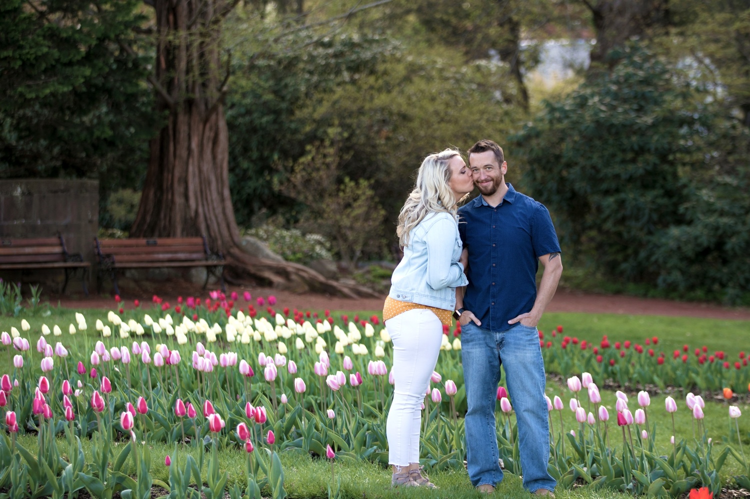 Elizabeth Park Engagement