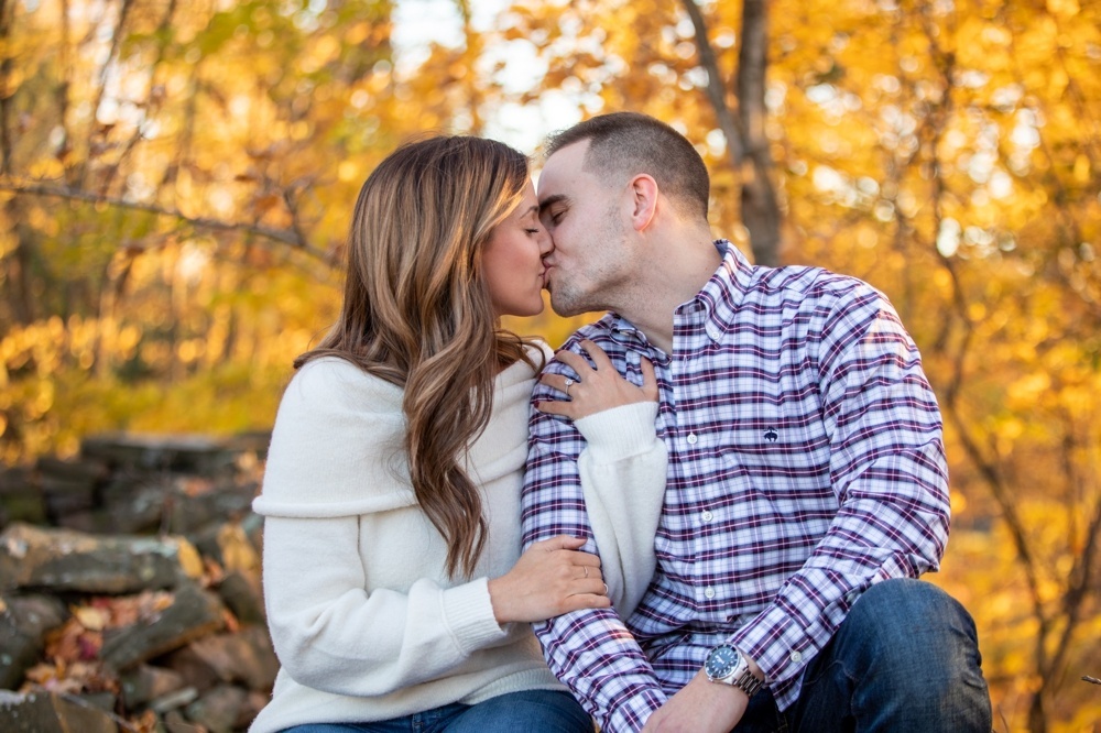 fall engagement session