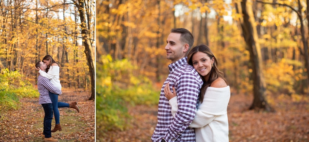 fall engagement session