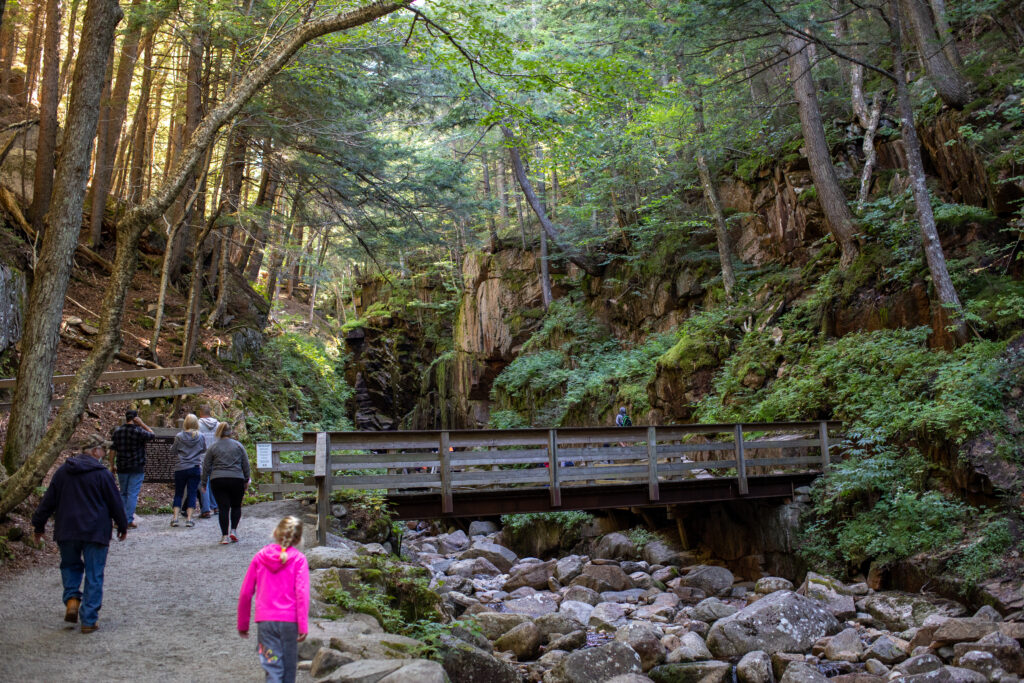 The Flume Gorge, Franconia State Park, NH