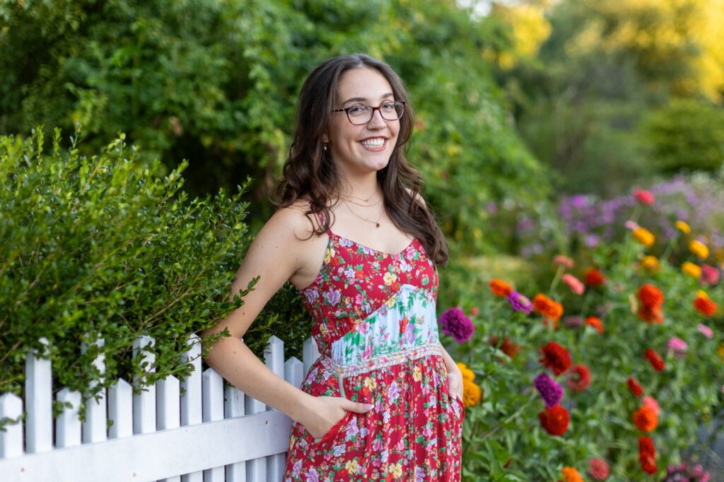 Grandmother's Garden Senior Photos